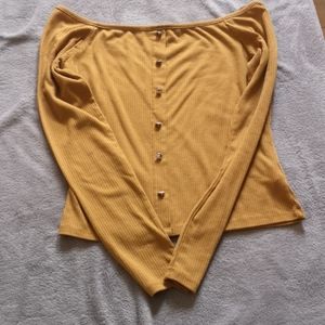 Yellow long sleeve.